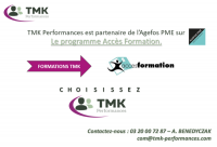 TMK Performances est partenaire de l’Agefos PME sur le programme Accès Formation