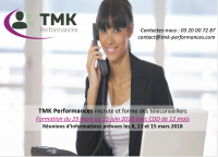 NOUVELLE SESSION DE FORMATION TÉLÉCONSEILLER  : Du 29 mars au 15 juin 2018 