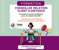 Devenez Conseiller Relation Client à Distance 