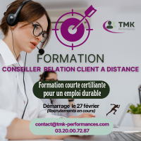 Devenez Conseiller Relation Client à Distance 