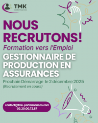 Devenez Gestionnaire de production en Assurance
